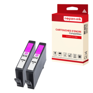 2 ENCRE pour HP 924eXL Magenta
