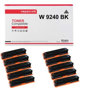 10 X TONERS W9240X NOIR COMPATIBLE POUR HP