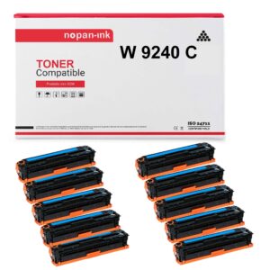 10 X TONERS W9241 CYAN COMPATIBLE POUR HP