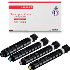 4 TONER pour Canon C-EXV58PK4 Multicolor 71000 - 6000 Pages avec Canon IR-ADV DX