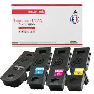4 TONER pour UTAX PK-5015PK4 Multicolor 4000 - 3000 Pages avec Utax P-C2566W, P-