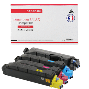 4 TONER pour UTAX PK-5019PK4 Multicolor 17000 - 13000 Pages avec Utax P-C4072DN