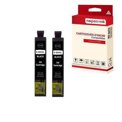 Cartouche pour EPSON 604XXL 604 XXL Ananas Compatible Noir x 2 C13T09Q14010 - NO