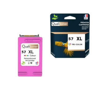 57XL fabriqué en France, 1 Cartouche d'encre compatible pour HP 57 XL Couleur