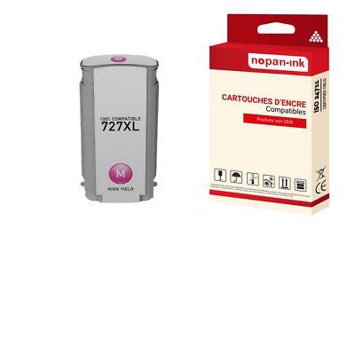 Cartouche pour HP 727 HP727 B3P20A F9J77A Compatible Magenta x 1 NOPAN-INK Desig