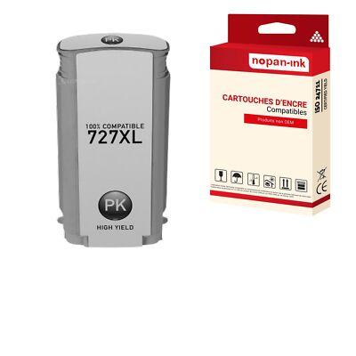 Cartouche pour HP 727 HP727 B3P23A F9J79A Compatible Noir x 1 NOPAN-INK DesignJe