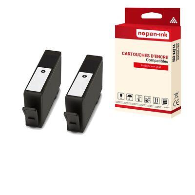 Cartouche pour HP 913 912XL 3YL84AE/3YL80AE Noir x 2 - NOPAN-INK compatible av