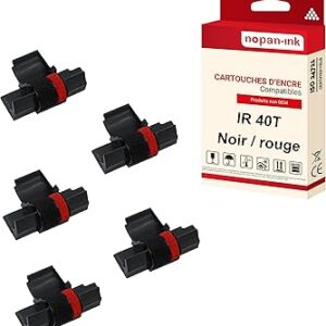 ENCRE compatible pour Aurora IR40T IR50 GR745 Noir + rouge PK5 IR40T IR50 GR745 Noir + rouge