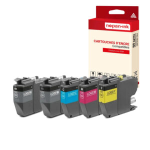 ENCRE compatible pour BROTHER LC422XL Multi-couleurs PK5 3000 - 1500 Pages
