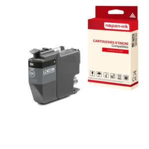 ENCRE compatible pour BROTHER LC422XL Noir BK 3000 Pages