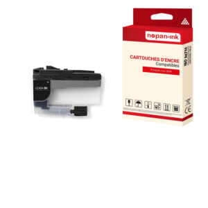 ENCRE compatible pour BROTHER LC424XL Noir BK 750 Pages