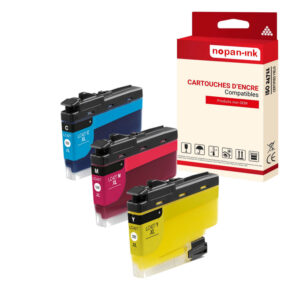 ENCRE compatible pour BROTHER LC427XL Multi-couleurs PK3 5000 Pages