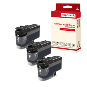 ENCRE compatible pour BROTHER LC427XL Noir 3BK 6000 Pages
