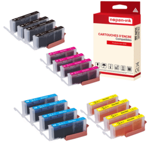 Pack de 16 Cartouches CLI531PK16 Pour Canon