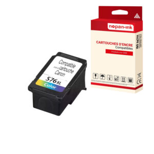 ENCRE compatible pour CANON CL576XL Multi-couleurs CL 300 Pages