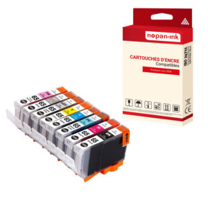 ENCRE compatible pour CANON CLI65 CLI 65 Multi-couleurs PK8 12,6 ml