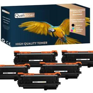 Toners CANON EP732HBK CE400X + EP732CL (Noir x2 + Couleurs) Compatible x5 QUALIT