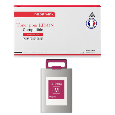 1 ENCRE pour EPSON T9743 Magenta