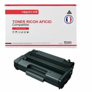 NOPAN-INK - Toner x1 406685 821229 SP5200HE Noir compatible RICOH