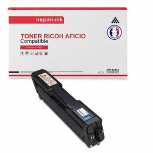 NOPAN-INK - Toner x1 407532 SPC252EC Cyan compatible RICOH