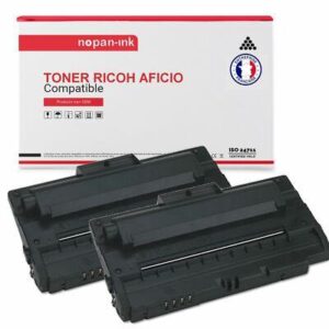 NOPAN-INK - Toner x2 402430 BP20 Noir compatible RICOH