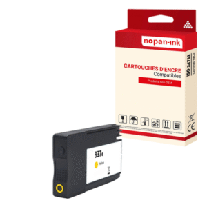 1 ENCRE pour HP 937eXL Jaune