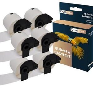 6 rouleau DK11247 étiquette compatible pour Brother 102x152 mm
