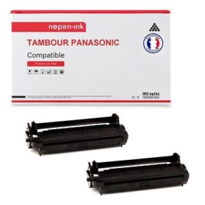 NOPAN-INK - x2 KX-FAD412X Tambour compatible pour PANASONIC