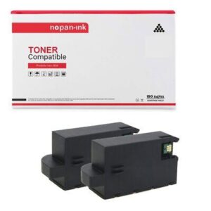 NOPAN-INK - x2 Réservoir de maintenance compatible Epson T3661 (C13T366100) pour