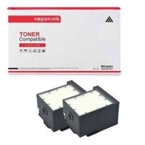 NOPAN-INK - x2 Réservoir de maintenance compatible Epson T6712 (C13T671200) pour