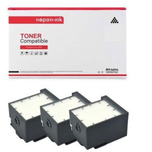 NOPAN-INK - x3 Réservoir de maintenance compatible Epson T6712 (C13T671200) pour