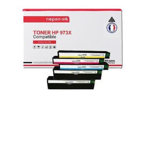 NOPAN-INK - x5 Cartouche compatible pour HP 973X Noir + Couleur