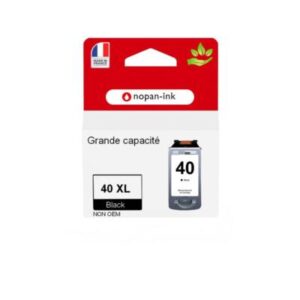 PG 40XL, 1 Cartouche d'encre compatible pour CANON PG40 XL Noir - Pixma MP150 M