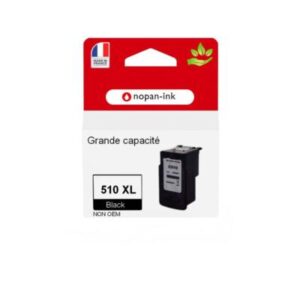 PG 510XL, 1 Cartouche d'encre compatible pour CANON PG510 XL Noir - Pixma MP495