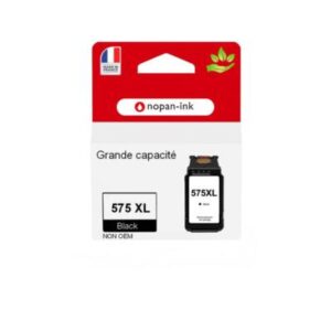 PG 575XL, 1 Cartouche d'encre compatible pour CANON PG575 XL Noir 5437C001/5438C