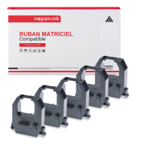 RUBAN compatible pour Amano 45 Noir 5BK 4 MILLIONS CARACTERES
