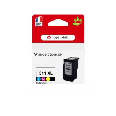 CL 511XL , 1 Cartouche d'encre compatible pour CANON CL511 XL Couleur - Pixma