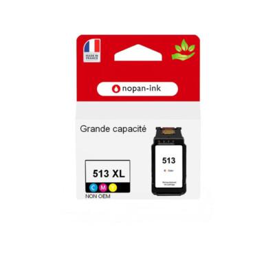 CL 513XL , 1 Cartouche d'encre compatible pour CANON CL513 XL Couleur 2971B001/