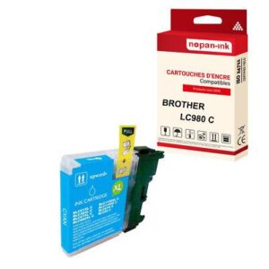 Cartouche BROTHER LC1100XL Cyan compatible x1 NOPAN-INK