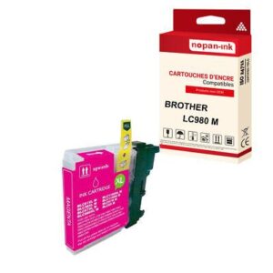 Cartouche BROTHER LC1100XL Magenta compatible x1 NOPAN-INK
