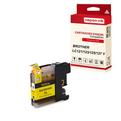 Cartouche BROTHER LC123XL Yellow compatible x1 NOPAN-INK
