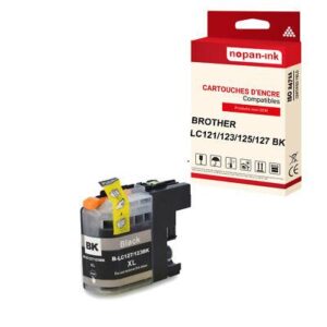 Cartouche BROTHER LC125XL Noir compatible x1 NOPAN-INK