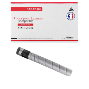 1 TONER pour Lexmark XC9235BK Noir 30000 Pages avec Lexmark XC9235 Series, XC924