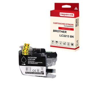 Cartouche BROTHER LC3213XL Noir compatible x1 NOPAN-INK