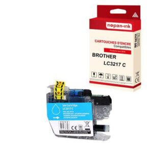 Cartouche BROTHER LC3217XL Cyan compatible x1 NOPAN-INK
