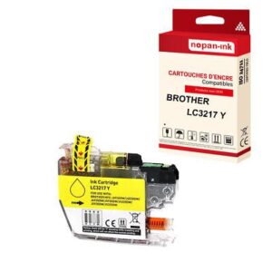 Cartouche BROTHER LC3217XL Yellow compatible x1 NOPAN-INK