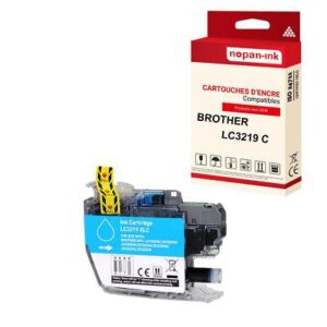 Cartouche BROTHER LC3219XL Cyan compatible x1 NOPAN-INK
