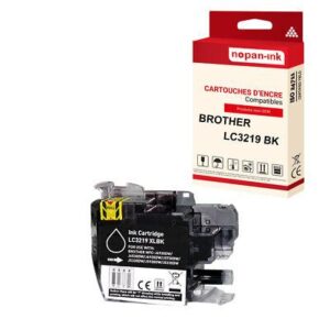 Cartouche BROTHER LC3219XL Noir compatible x1 NOPAN-INK