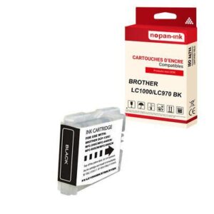 Cartouche BROTHER LC970XL Noir compatible x1 NOPAN-INK