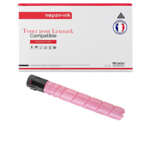 1 TONER pour Lexmark XC9235M Magenta 30000 Pages avec Lexmark XC9235 Series, XC9